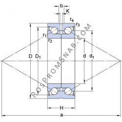 Купить Подшипник BEAS 020052-2RS SKF от официального производителя