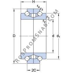 Купить Подшипник BTW 55 CTN9/SP SKF от официального производителя