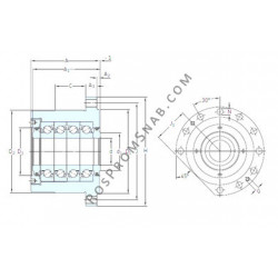 Купить Подшипник BSQU 240/1 TFT SNFA от официального производителя