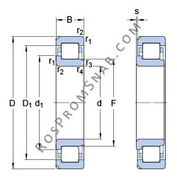 Купить Подшипник NJ 319 ECN2ML SKF от официального производителя