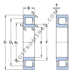 Купить Подшипник NJ 2312 ECN1ML SKF от официального производителя