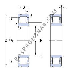 Купить Подшипник NU 2222 ECNML SKF от официального производителя