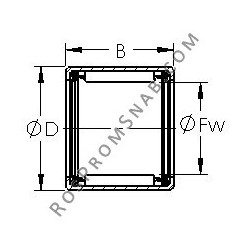 Купить Подшипник HK1520-2RS AST от официального производителя