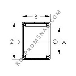 Купить Подшипник HK1522 AST от официального производителя