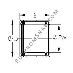 Купить Подшипник HK2218RS AST от официального производителя