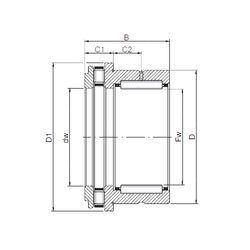 Подшипник NKXR 35 CX