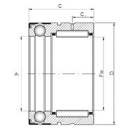 Подшипник NX 25 Z CX